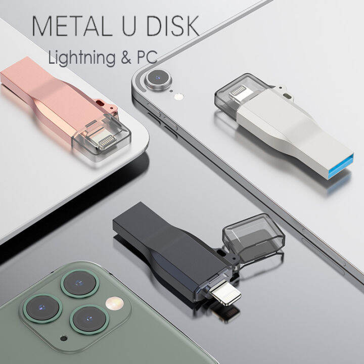 USB 3.0 flash drive for iphone 2 in 1pendrive 32GB 64GB 128GB pen drive