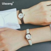 Ulzzang นาฬิกาข้อมือผู้หญิงสายเล็กวินเทจ,699นาฬิกาข้อมือสตรีลำลองมีเสน่ห์แบบเรียบง่ายสไตล์เรียบง่ายควอตซ์นาฬิกาผู้หญิง