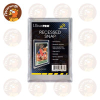 Ultra Pro - UV Recessed Snap Card Holder กรอบใส ป้องกัน UV ไม่ดูดโฮโลแกรม สำหรับการ์ดขนาด Standard