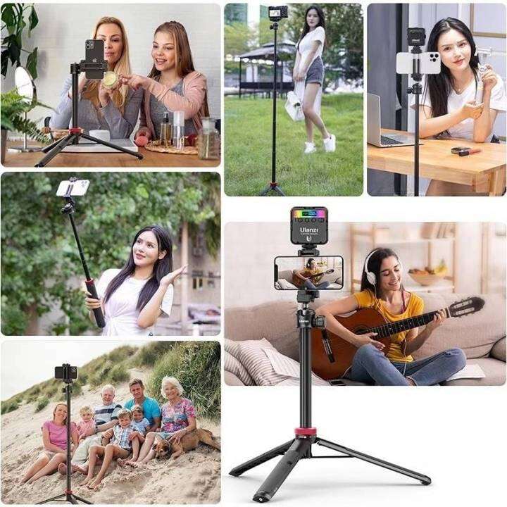 ulanzi-mt-44-extendable-vlog-tripod-ขาตั้ง-ไม้เซลฟี่-ยืดหดได้-ยืดสูงสุด-149-cm-พร้อมส่ง