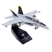 Lahomia 1:100 FA-18F โมเดลเครื่องบินรบฐานเครื่องบินจำลองของขวัญสำหรับผู้ใหญ่เด็กตกแต่ง