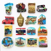 ❀♣◊ Country Fridge Magnets Thailand Phuket Pattaya Chiengmai Bangkok Magnetic Fridge Magnet Sticker World Travel Souvenir Magnetic