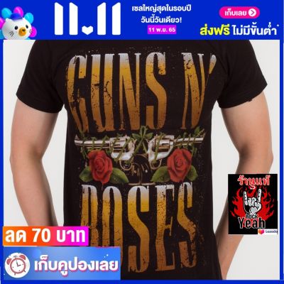 เสื้อวง GUNS N ROSES เสื้อวินเทจ ผ้าร้อยแท้ กันส์แอนด์โรสเซส ไซส์ยุโรป RDM660