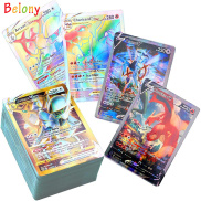 Belony Thẻ Vàng Pokémon TCG 55 100 Thẻ Bạc Vàng Hoạt Hình Trò Chơi Nhật