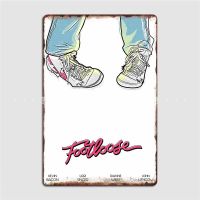 Footloose ป้ายโลหะ Cinema โรงรถบาร์ถ้ำสร้างโล่ดีบุกป้ายโปสเตอร์ New