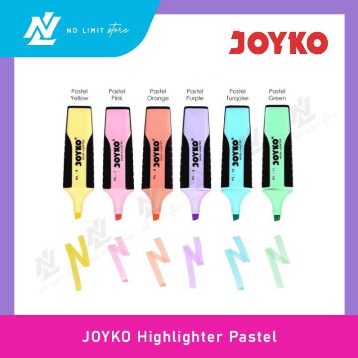 Highlighter Warna Pastel JOYKO Lazada Indonesia