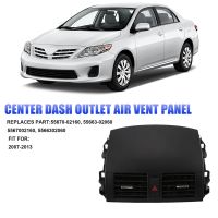 Dashboard A/C Air Outlet Panel 55670-02161 with Emergency Switch for Toyota Corolla 2007-2013 Center Air Vent Cover