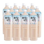 Thùng 12 Chai Nước gạo rang Hàn Quốc Woongjin chai 1.5L