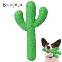 Benepaw ของเล่นเคี้ยวสุนัขที่ทนทานของเล่นยางสำหรับสัตว์เลี้ยงแคคตัสปลอดสารพิษสำหรับเคี้ยวก้าวร้าวเล็กกลางใหญ่การฝึกอบรมสุนัขฟันแทะร้านค้า