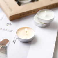 Our Home Decor [พร้อมส่ง] เทียนชา Tealight candle ของขวัญเล็ก ๆ ที่สร้างสรรค์ ของตกแต่งบ้านแฮนด์เมด อุปกรณ์ประกอบฉากภาพ เทียนbirthday เทียนหอมไร้ควัน