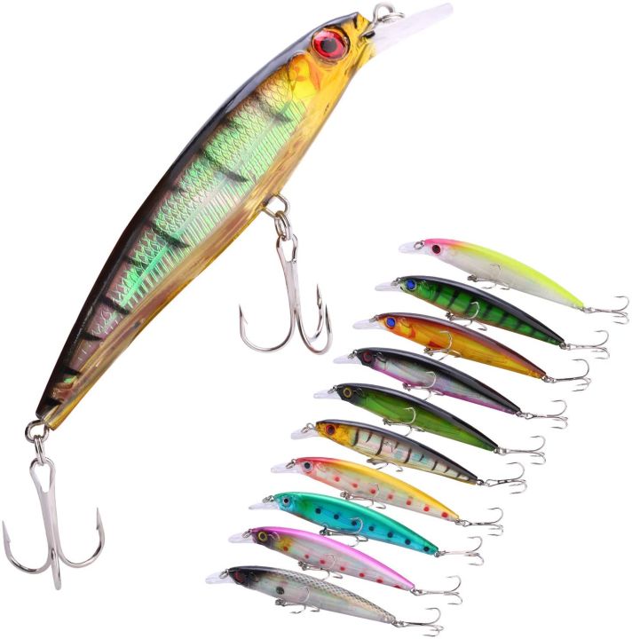 s-ouilang-10ชิ้นสร้อยล่อตกปลา-crankbait-ชุดฮาร์ดเหยื่อตกปลา-swimbait-เรือ-topwater-เหยื่อสำหรับปลาเทราท์เบสคอนตกปลา