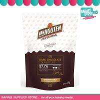 BAKERY DEPOT : VANHOUTEN-EXTRA DARK CHOC COUVERTURE-57.7% 1.5 KG. ช๊อคโกแลต แวนฮูเทน เอ๊กซ์ตร้า ดาร์กช๊อค คูเวเจอร์ 57.7% ขนาด 1.5 กก. *** จัดส่งโดยรถเย็น ***