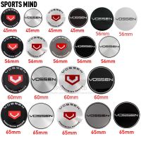 ❁❆✌ 4PCS/Lot 45MM 56MM 60MM 65MM VOSSEN PRECISION SERIES Car Wheel Center Hub Cap Sticker Car Badge Emblem sticker Decal