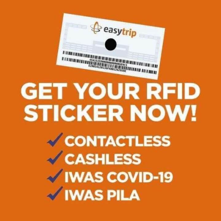 Legit Nlex RFID Easytrip with Pattern Guide and 500 balance3pE Lazada PH