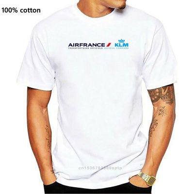 เสื้อยืด ลาย Air France - KLM 1 สําหรับผู้ชายS-5XL