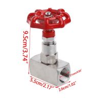 12" DN15 Thread J13W 160P High Pressure Needle Valve 12"female to 12"female Cut-off Valves