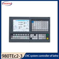 ⊕❇ CNC lathe 980TEc2 hydraulic turret CNC system controller supports A/B macro program PLC servo machining center system