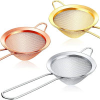 Filter Sifter Sieve Tool Cocktail Bar Spoon Scraper Stainless Mesh Fine