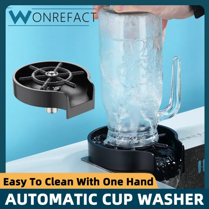 Kitchen Automatic Cup Washer High Pressure Glass Cup Washer Bar Beer ...