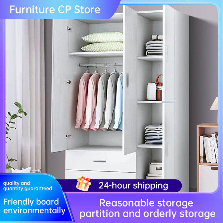 clothes Wooden Wardrobe clothes storage small home