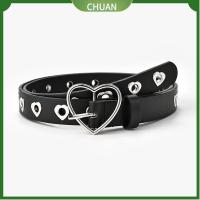 1 Pc Women Belt Women Fashion Dress Jeans Belt PU Leather Metal Buckle Heart Pin Waist Belts Lady Girls Leisure Waistband