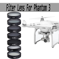 Lens Filter For Phantom 3 UV CPL ND4 8 16 32 Filters For DJI Phantom 3 StandardAdvancedSEPro 4K Gimbal Camera Accessories