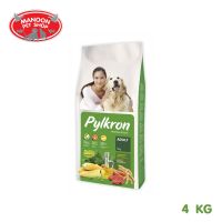 ? { ส่งฟรี } ?  Pylkron Dog Food Adult 4 Kg ไพลครอน อาหารสุนัข สูตรสุนัขโต ขนาด 4Kg  บริการเก็บเงินปลายทาง