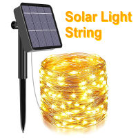 Solar String Fairy Lights 5M 50LED 10M 100 LED 20M 200LED Waterproof Outdoor Solar Power Lamp For Garden Decoration