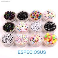 ❈ Flat Heart Shape 7mm Mixed Colorful Acrylic Digit Beads For DIY Numeral Spacer Jewelry Bracelets Handcraft Making Figure 100pcs