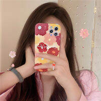 ภาพวาดสีน้ำมันรูปดอกไม้สาวหัวใจเหมาะสำหรับแอปเปิ้ล11เคสโทรศัพท์มือถือใหม่ Iphonex/xr/xs Max เพศหญิง8Plus รวมทุกอย่างป้องกันการตก7Plus ซิลิโคนนิ่ม12pro สุทธิสีแดงน้ำขึ้นน้ำลงแบรนด์สิบเอ็ด