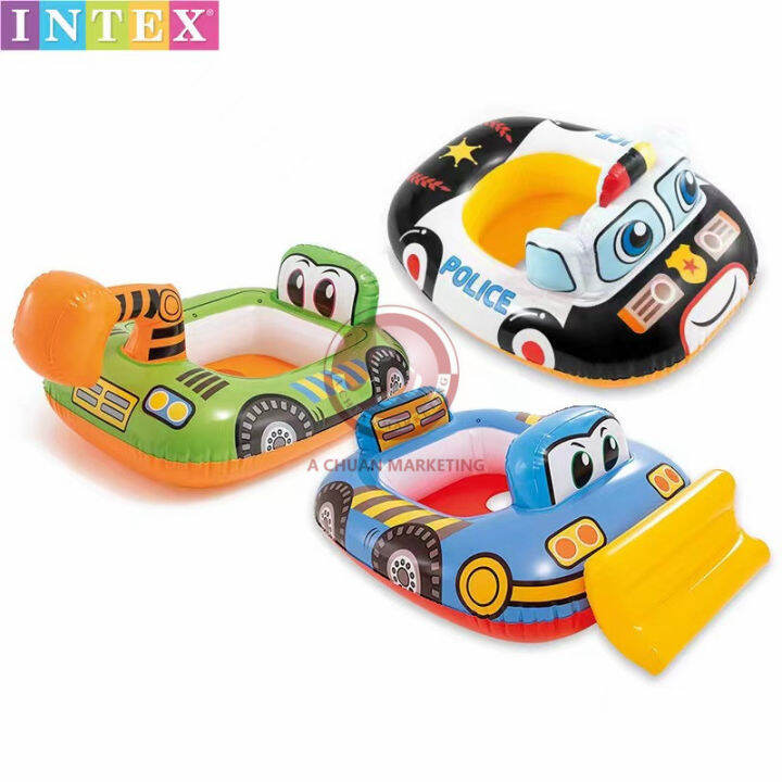 Kids Character Swimming Float Boat Inflatable Floater Salbabida Lazada PH