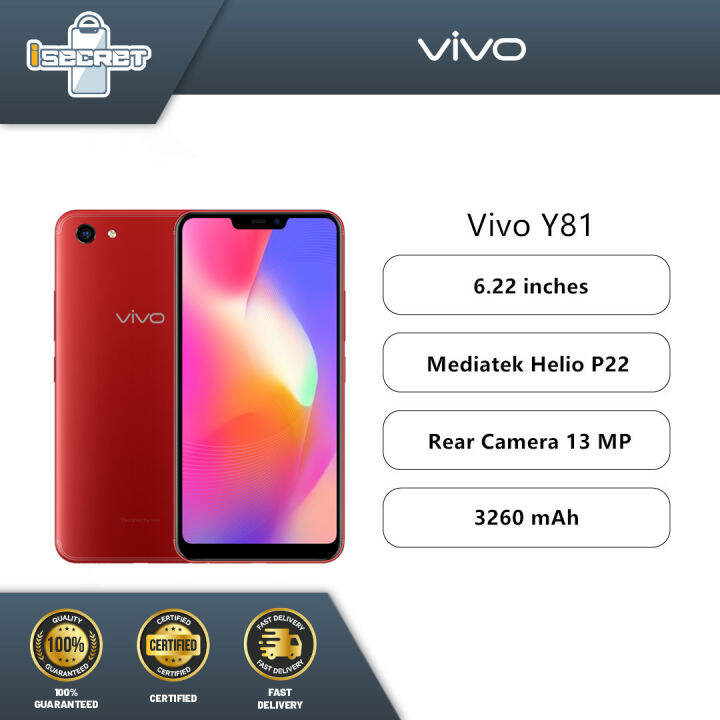 vivo y81 4gb ram 64gb rom