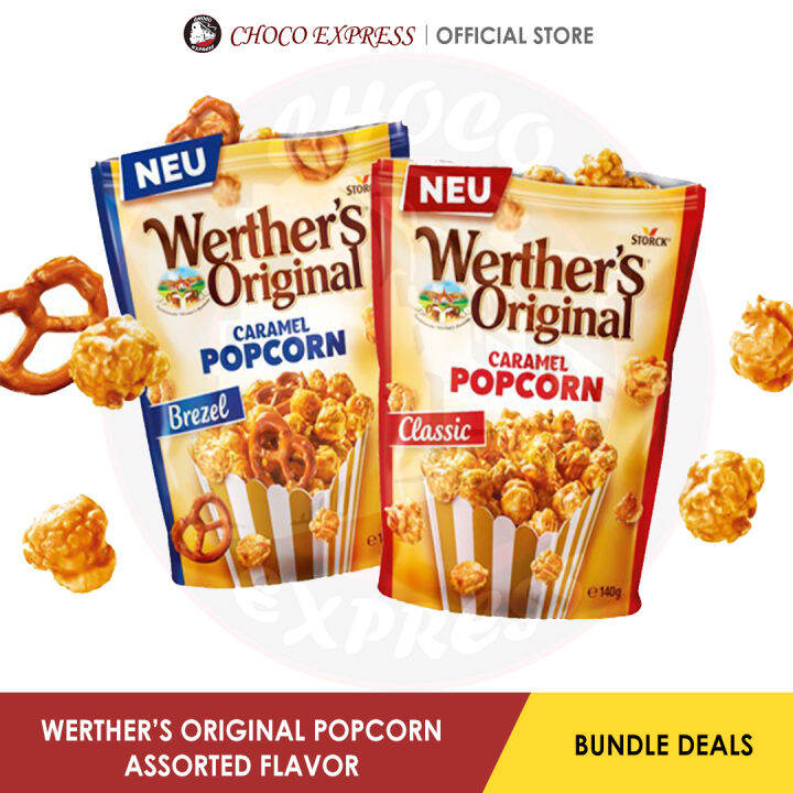 Werther's Original Popcorn Assorted Flavor 140G Bundle Deals/ Product ...