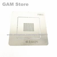 【big-discount】 Stereo Mall A5 CPU BGA Stencil 4วินาทีชั้นล่าง IC Reballing ชิป Pins บัดกรี BGA ความร้อนโดยตรงแม่แบบดีบุกเหล็กสุทธิ P3011