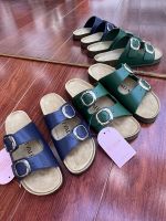 Old Meiyuan single pole-level whitening [first-class comfort] foreign trade large size couple Birkenstock sandals cork beach sandals 【QYUE】