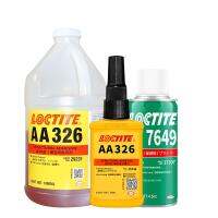 Loctite Aa326โครงสร้างกาว Sf7649เร่งติดโลหะ330เซรามิกมอเตอร์แม่เหล็กที่แข็งแกร่งแม่เหล็กเหล็กรถกระจกมองหลัง A1