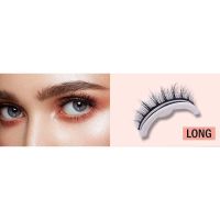 False Eyelashes 3D Professional Self Adhesive Reusable Makeup Natural Long Thick Look Fake Eye Lashes No Stimulation Comfortable