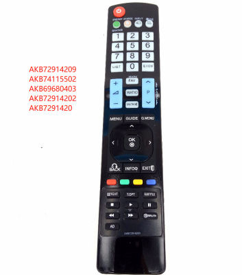 รีโมทควบคุมทีวีสำหรับ LG 42LE4500 AKB72914209 AKB74115502 AKB69680403 AKB72914202 AKB7291420 Replace For LG remote control  32LD540 32LD551 32LD565