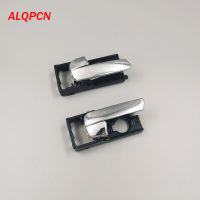 1 Pair Front Door Inner Handle for 2006-2012 Kia Rio Interior Handle 82610-1G000 82620-1G000 Chrome