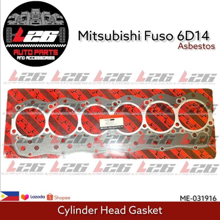 Fuso 6D14 Cylinder Head Gasket ME031916 Asbestos Lazada PH