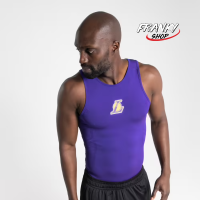 [พร้อมส่ง] เสื้อรองในทรงเข้ารูปใส่เล่นบาสเก็ตบอลสำหรับผู้ชาย Mens Slim Fit Basketball Base Layer Jersey