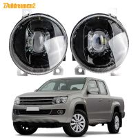 2 X เลนส์ LED ไฟตัดหมอก30W ไฟตัดหมอกข้อผิดพลาดรถฟรีแบบปรับได้8000LM สำหรับ Volkswagen VW Amarok 2010 2011 2012 2013 2014 2016 2015