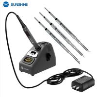 SUNSHINE C210 C245 110W high power Smart Portable Soldering Iron adjustable Universal for JBC 210 245 T245 soldering tips S210