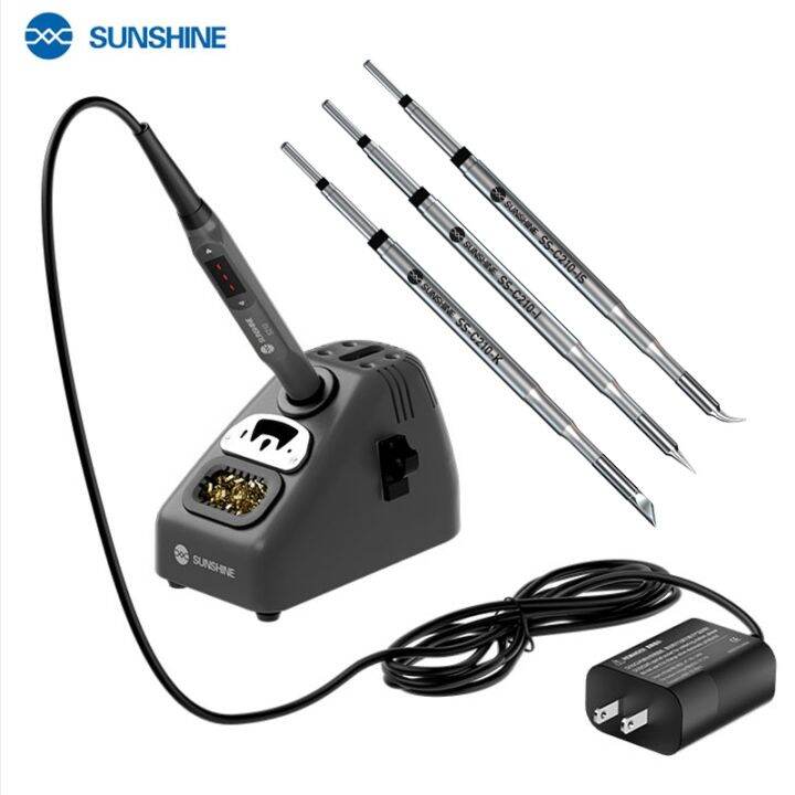 SUNSHINE C210 C245 110W high power Smart Portable Soldering Iron ...