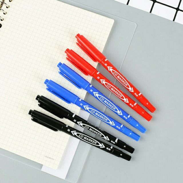 no-5-ปากกาเขียนซองไปรษณีย์-ซอง-จม-ซีดี-cd-สูตรน้ำมัน-เขียนได้ทุกพื้นผิวเขียนดีที่สุด