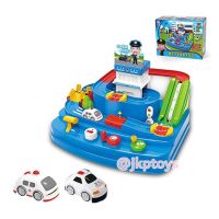 Todds &amp; Kids Toys ของเล่นเสริมพัฒนาการ Rescue Police Car Driving Maze Game รถรางเขาวงกต เวอร์ชั่นรถตำรวจ