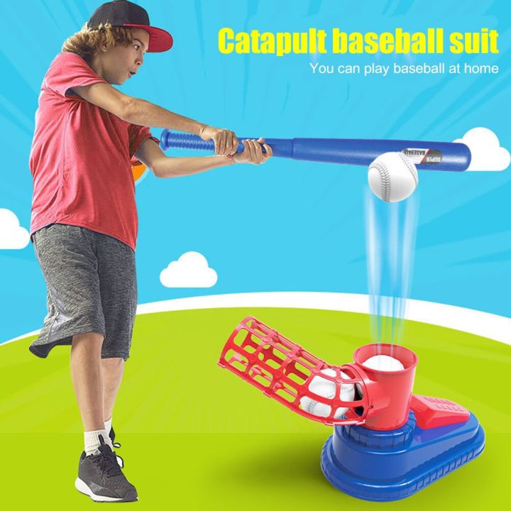 automatic-baseball-ball-machine-set-children-boys-girls-baseball-bat-practice-pitching-launcher-sports-fitness-training-toys