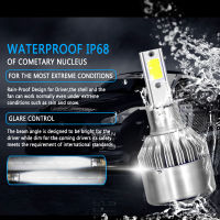 PANDUK C6 H1 H3 Led Headlight Bulbs H7 LED Car Lights H4 LED 880 H11 HB3 9005 HB4 9006 H13 6000K 72W 8000LM Auto Headlamps