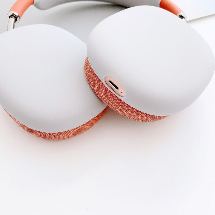 เคสป้องกันซิลิโคนชุดหูฟัง3-in-1สำหรับ-airpods-max-สีขาว