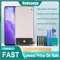 Redsange TFT สำหรับ Oppo Reno5 5G CPH2145/Reno6 5G CPH2251/Realme Q3 Pro/Realme GT Neo/oneplus Nord Ce/oneplus Nord2 5G /Oneplus Nord 2T/OPPO Find X3 Lite 5ชุดประกอบจอแสดงผล LCD แบบสัมผัสหน้าจอดิจิไทเซอร์สำหรับ Oneplus Nord CE Nord2 5G Nord 2T